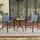 Costway 2er Set Gartensessel 66 x 62 x 114 cm blau