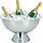 muchome XXL Champagnerschale aus Edelstahl ⌀40cm Sektkühler Schale Getränke Champagner Wein Sekt Kühler