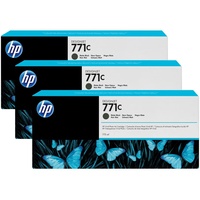 HP 771C matt schwarz 3er Pack (B6Y31A)