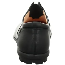 THINK! KONG chromfrei gegerbte nachhaltige Halbschuhe, SCHWARZ 0000