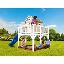 Axi Spielturm Liam 377 x 255 cm Holz Braun