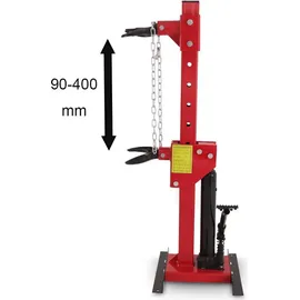 BITUXX 3T KFZ Werkzeug Hydraulischer Federspanner Federbeinspanner Federbein Spanner Rot