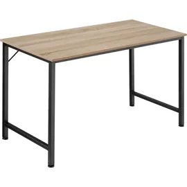 Tectake tectake® Schreibtisch, Industrial Style, große Beinfreiheit, Höhe 75,5 cm