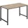 Tectake tectake® Schreibtisch, Industrial Style, große Beinfreiheit, Höhe 75,5 cm