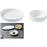 Ritzenhoff & Breker Pastaschale SKAGEN, 175 mm aus Porzellan, spülmaschinenfest, Durchmesser: 175 mm, Schüssel + Schale