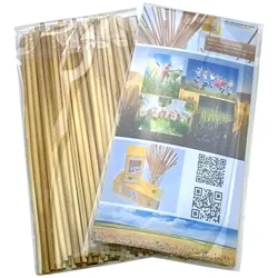 Trinkhalme - Stroh natur