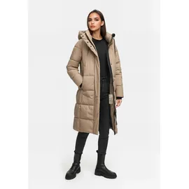 Marikoo Wintermantel Tabiaa taupe S
