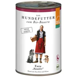 defu Nassfutter Hund Ente Sensitiv bio 410g