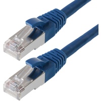 Helos Patchkabel, Cat5e, SF/UTP, RJ-45/RJ-45, 5m, blau (117810)