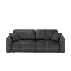 Schlafsofa aus Mikrofaser Diego ¦ Maße (cm): B: 245 H: 85 T: 115