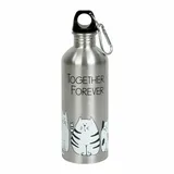 Könitz Cool Bottle Funny Cats Silber 0,6 l