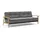 Innovation Living Schlafcouch Stoff 2-Sitzer Grau