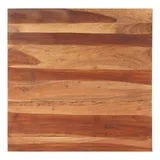 vidaXL Tischplatte Massivholz Palisander 25-27 mm 80×80 cm