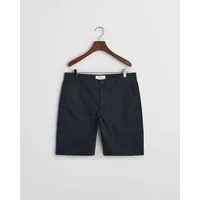 GANT Relaxed Fit Shorts mit Gürtelfalten, marine, 38