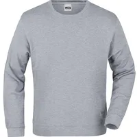 Daiber Basic Sweatshirt "JN057" - XXL - grey-heather