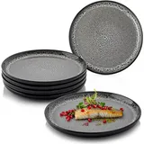 sänger Speiseteller Set Sydney Teller, Grau,