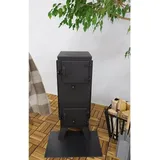 Magnus Kaminofen GT7PR Stahl 0,82 m Schwarz