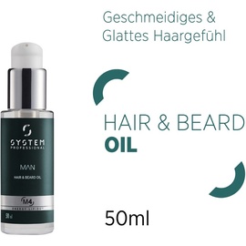 System Professional Hair & Beard Oil Haaröl 50 ml