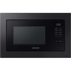 SAMSUNG Mikrowelle "MG20A7013CB/EG", schwarz, B:48,9cm H:27,5cm T:32,6cm, Mikrowellen, Garen, Backen & Grillen mit pflegeleichten Keramik-Emaille Innenraum, Mikrowelle