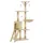vidaXL Katzen-Kratzbaum 138 cm beige