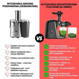 Klausberg KB-7867 Slow Juicer schwarz