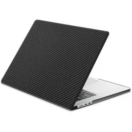 Black Rock Hama Hülle für MacBook Air M2 2022 13 Zoll (ultradünne Schutzhülle, Macbook Zubehör, Schutz, Case, Cover gegen Kratzer und Schmutz, Hartschale, Komplettschutz) Carbon