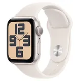 Apple Watch SE GPS 40mm Alu Polarstern Sportarmband Polarstern - M/L