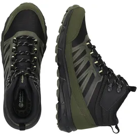 Endurance Outdoorschuh ENDURANCE "Ferill", Herren, Gr. 44, dunkelgrün, schwarz, Kunstfaser, Polyurethane, Schuhe Outdoorschuh, für optimalen Halt und Schutz
