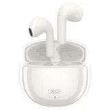 XO Bluetooth Kopfhörer in Weiß TWS In-Ear-Kopfhörer 400mAh Bluetooth 5.3 kabellos