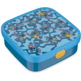 Mepal Brotdose Campus Groß mit 2 Bento-Einsätzen 1,3 Liter Motiv Stitch