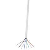 TRU Components Netzwerkkabel CAT 5e U/UTP 4 x 2 x 0.14mm2 Weiß 100 m