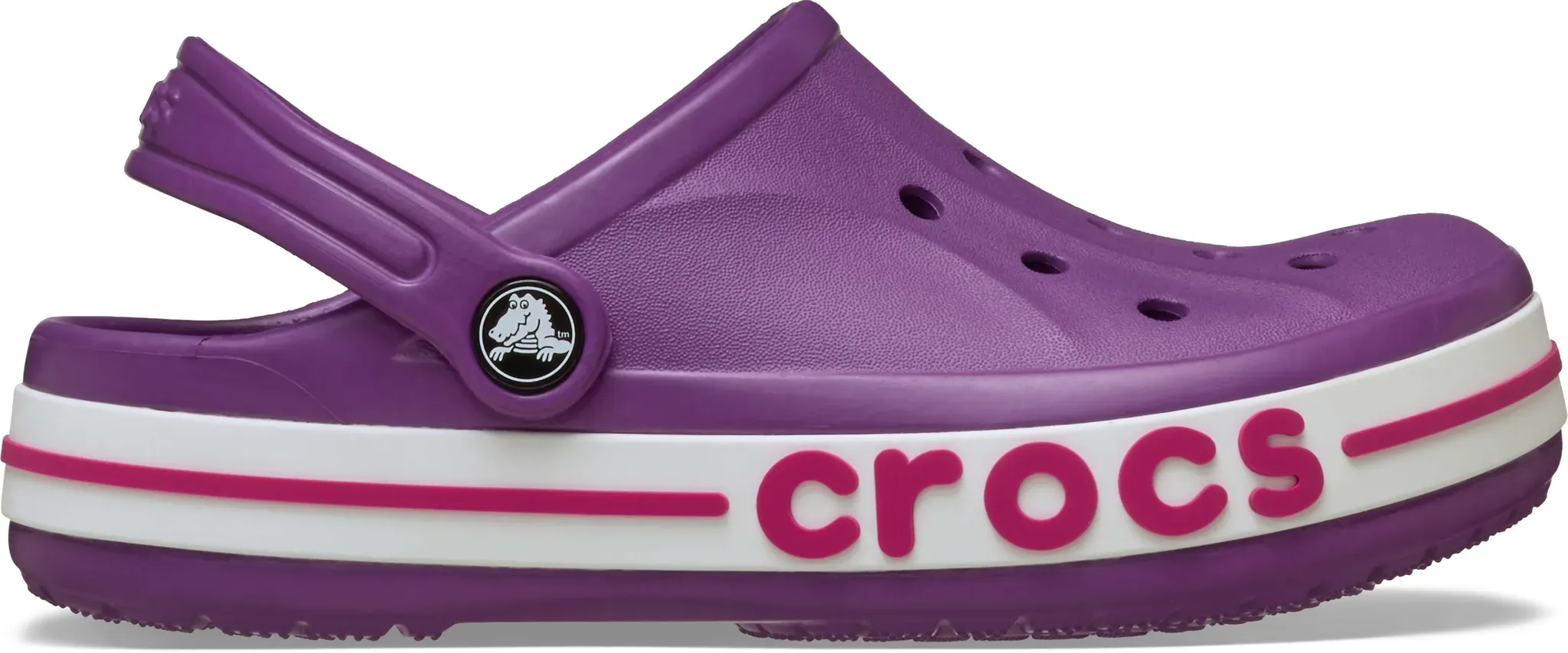 Crocs Bayaband K Clog Lila, Kinder, Größe: 33/34 - Crocs Bayaband K Clog Lila, Kinder, Größe: 33/34 - woman - Lila