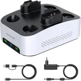 GRAUGEAR G-3506-CG Ladestation Weiss für PS5
