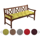 sunnypillow Bankauflage 100 x 40 cm grün 1 St.