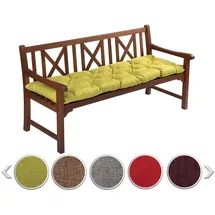 sunnypillow Bankauflage 100 x 40 cm grün 1 St.