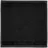 Luxe Seiftuch 30 x 30 cm black