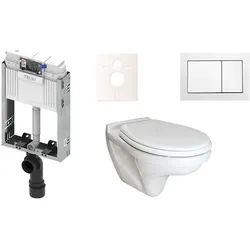 S-Line S-line Pro Hänge-WC Set zum Einmauern KMPLVIDIMAT