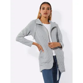 CREATION L Shirtjacke hellgrau 46