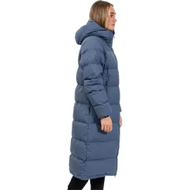 Bergans Damen Urban Down Long Mantel (Größe M, blau)