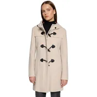 GIL BRET Dufflecoat mit Kapuze", in savannah melange, | Gr.: 48