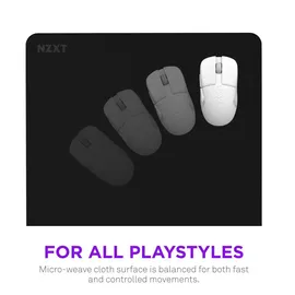 NZXT Zone großes Gaming Mauspad - Schwarz