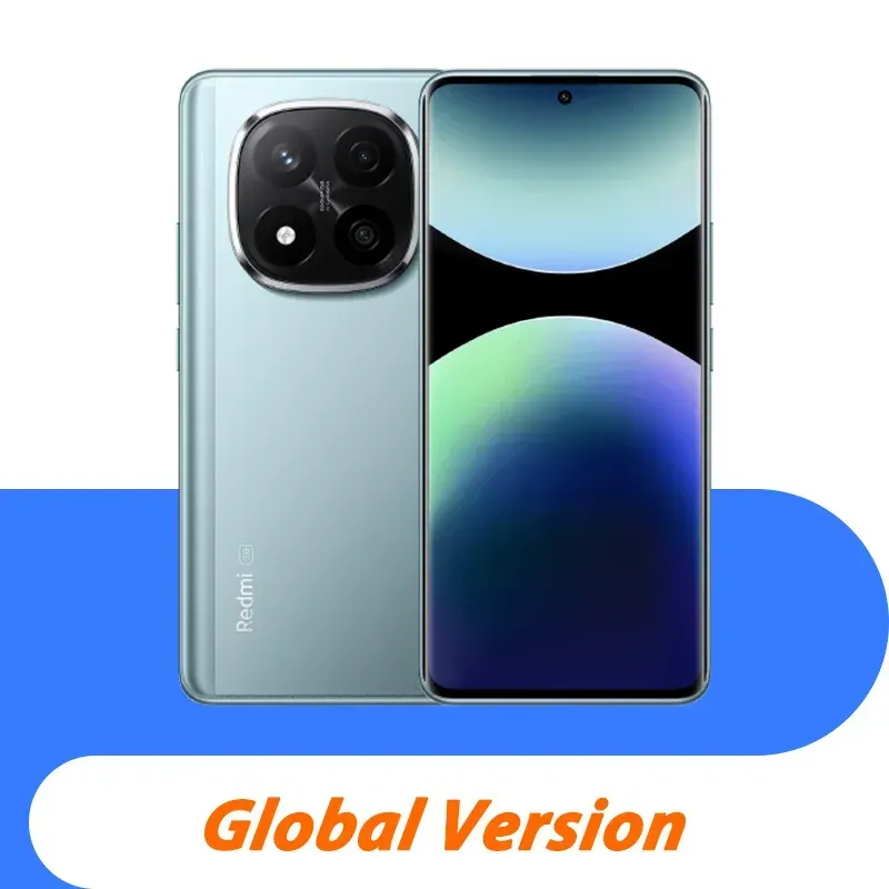 Globale Version Xiaomi Redmi Note 14 Pro+ 5G Smartphone Handy Snapdragon 7s Gen 3 200MP Kamera 5110mAh NFC 120W 120Hz 1.5K