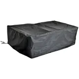 MuCoLa Gartenmöbel-Schutzhülle 160 x 160 x 90 cm Schwarz