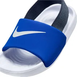 Nike Kawa Badelatschen Baby 402 - game royal/white-thunder blue-white 23.5