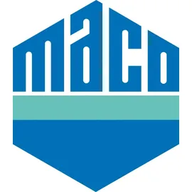 Maco Ladenkreuzband BLR gekröpft schwarz 208750