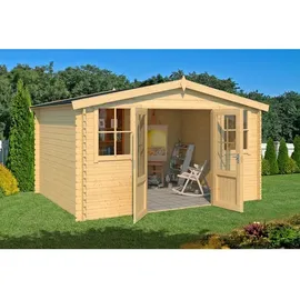 Lasita Maja Gartenhaus 2,92 x 1,49 m Beige