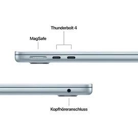 Apple MacBook Air M4 2025 13'' 16 GB RAM 512 GB SSD 10-Core GPU Himmelblau