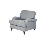 Soho Relaxsessel Birmingham Flachgewebe 89 x 85 x 100 cm Blau