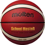 Molten School MasteR Basketball B6G-SM Gr. 6 rot/orange