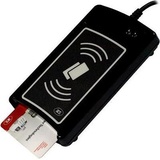 ACS ACR1281U-C1 DualBoost II Smart-Card-Lesegerät USB USB 1.1 Schwarz